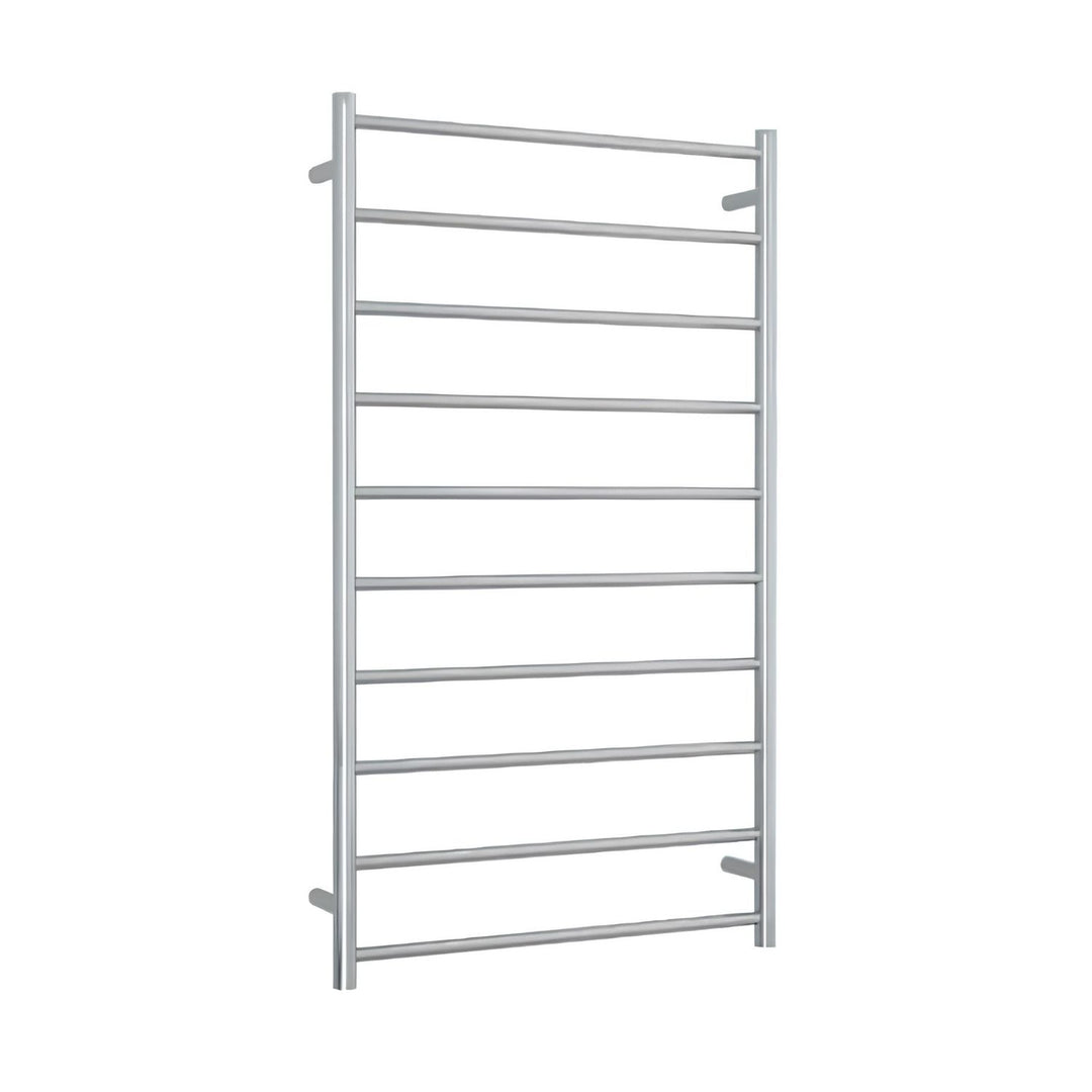 Thermorail Straight Round 10 Bar Heated Towel Ladder 700mm x 1200mm