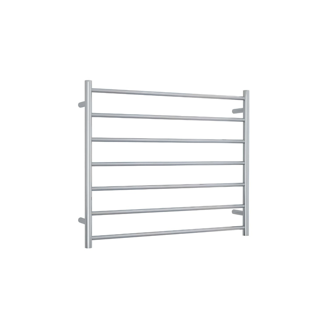 Thermorail Straight Round 7 Bar Heated Towel Ladder 900mm x 750mm