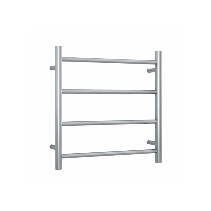 Thermorail Straight Round 4 Bar Heated Towel Ladder 550mm x 550mm