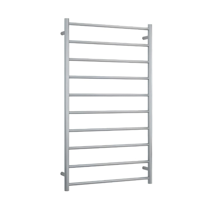 Thermorail Straight Round 10 Bar Heated Towel Ladder 700mm x 1200mm
