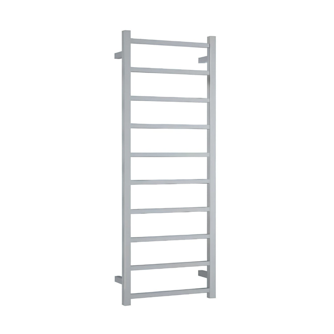 Thermorail Straight Square 10 Bar Heated Towel Ladder 450mm x 1200mm