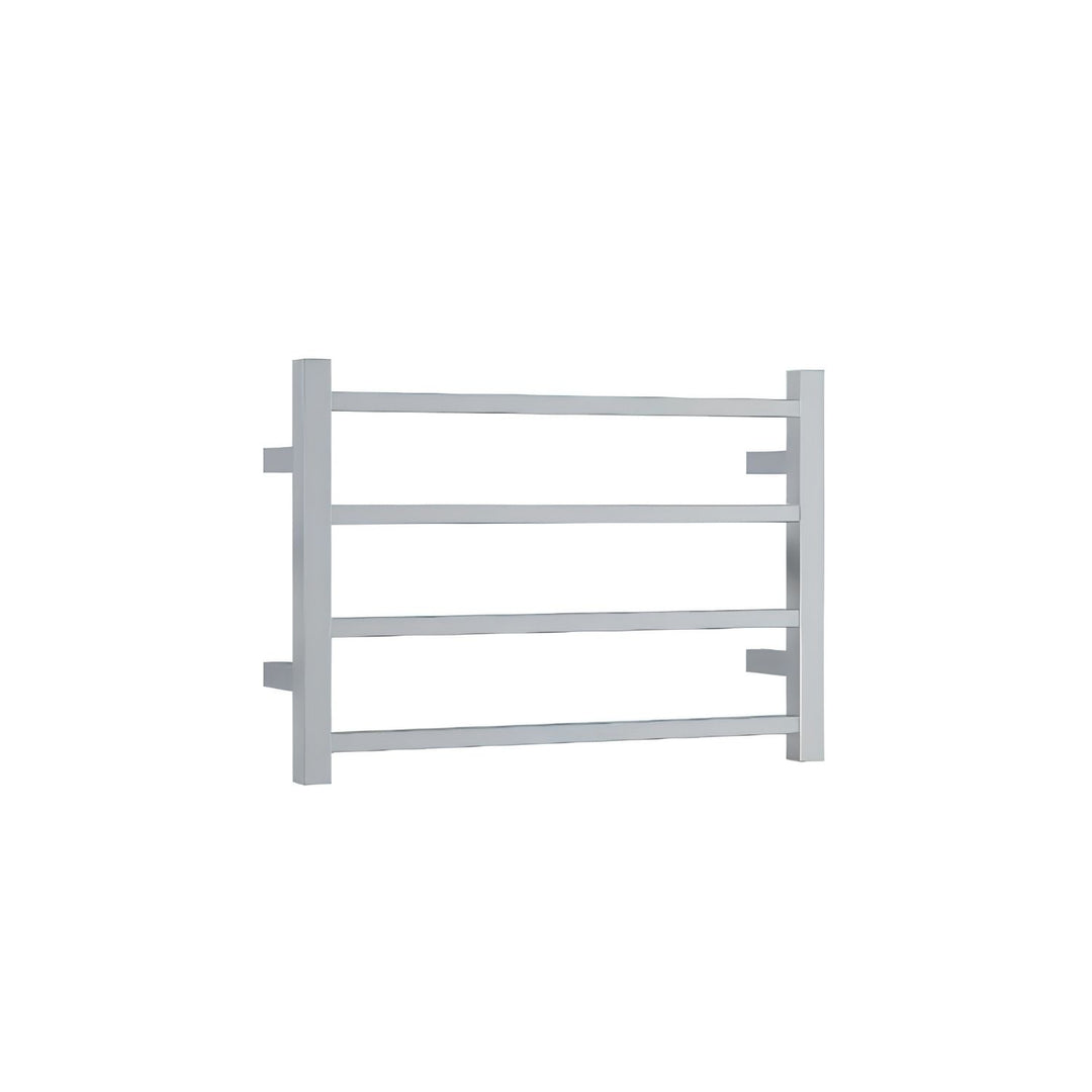 Thermorail Straight Square 4 Bar Heated Towel Ladder 600mm x 420mm