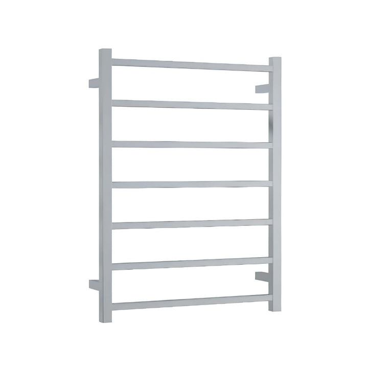 Thermorail Straight Square 7 Bar Heated Towel Ladder 600mm x 800mm