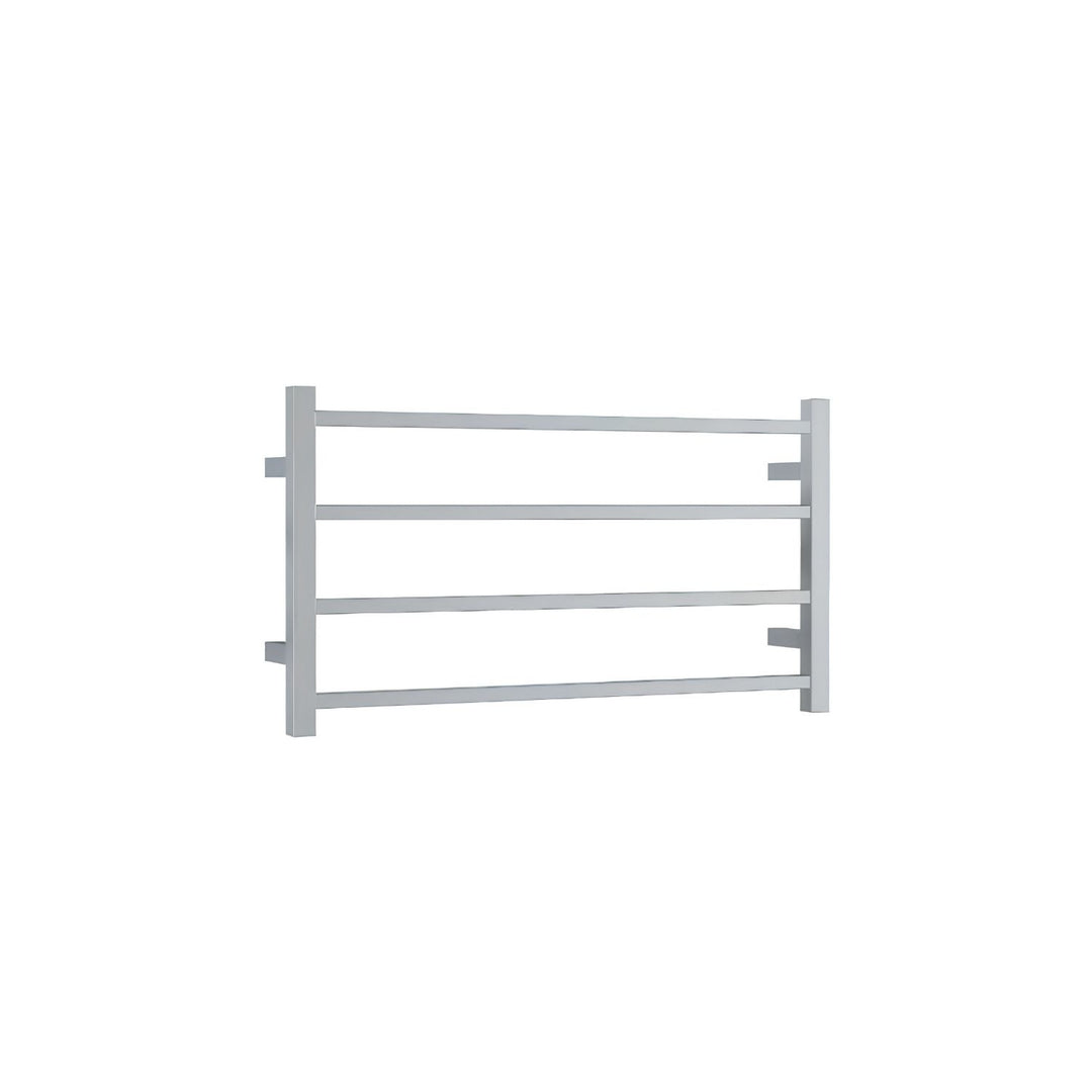 Thermorail Straight Square 4 Bar Heated Towel Ladder 800mm x 440mm