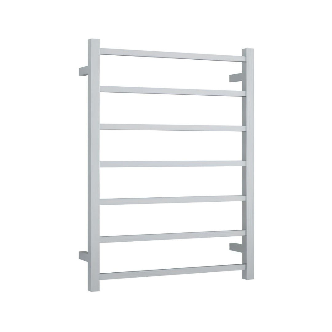 Thermorail Straight Square 7 Bar Heated Towel Ladder 600mm x 800mm