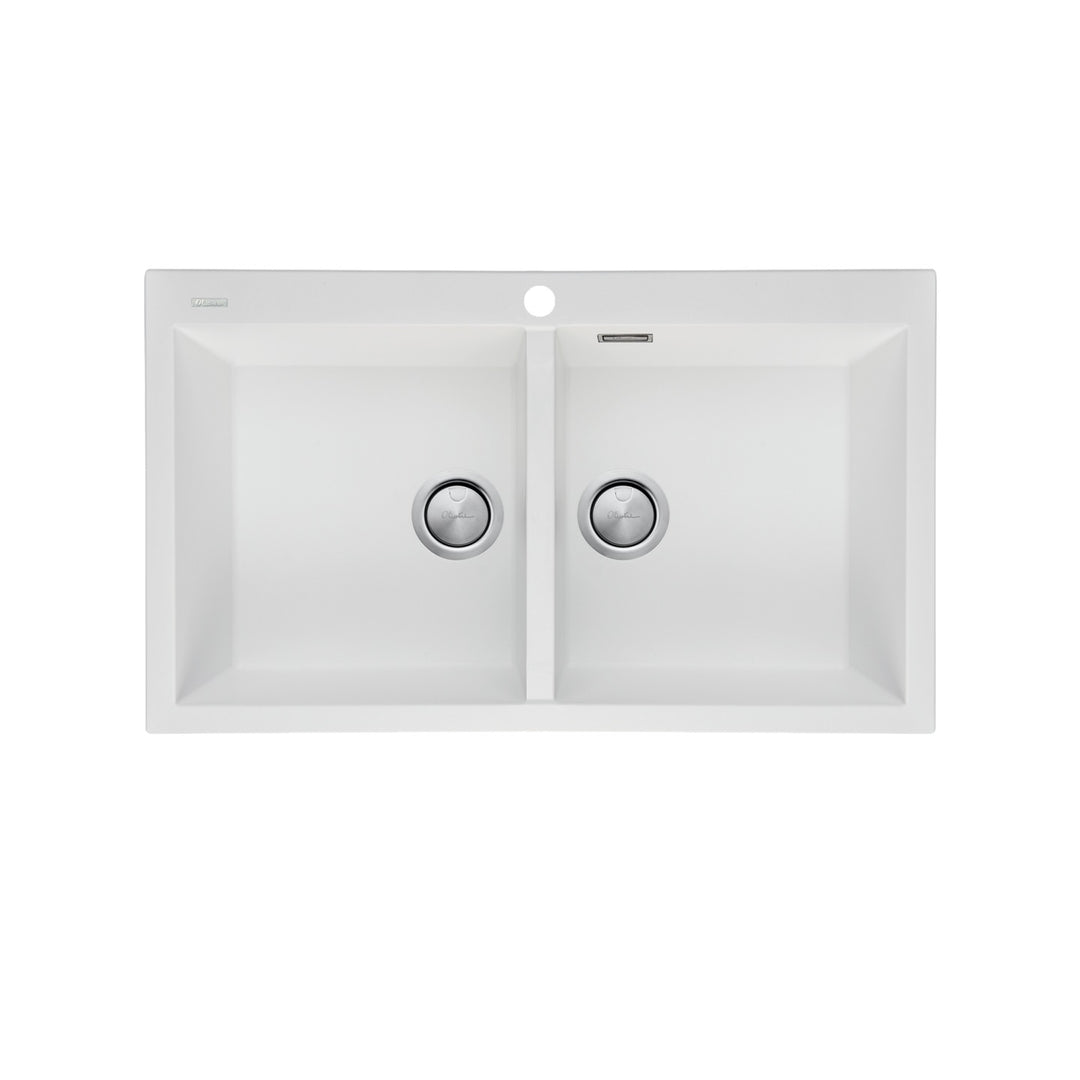 Oliveri Santorini Double Bowl Sink