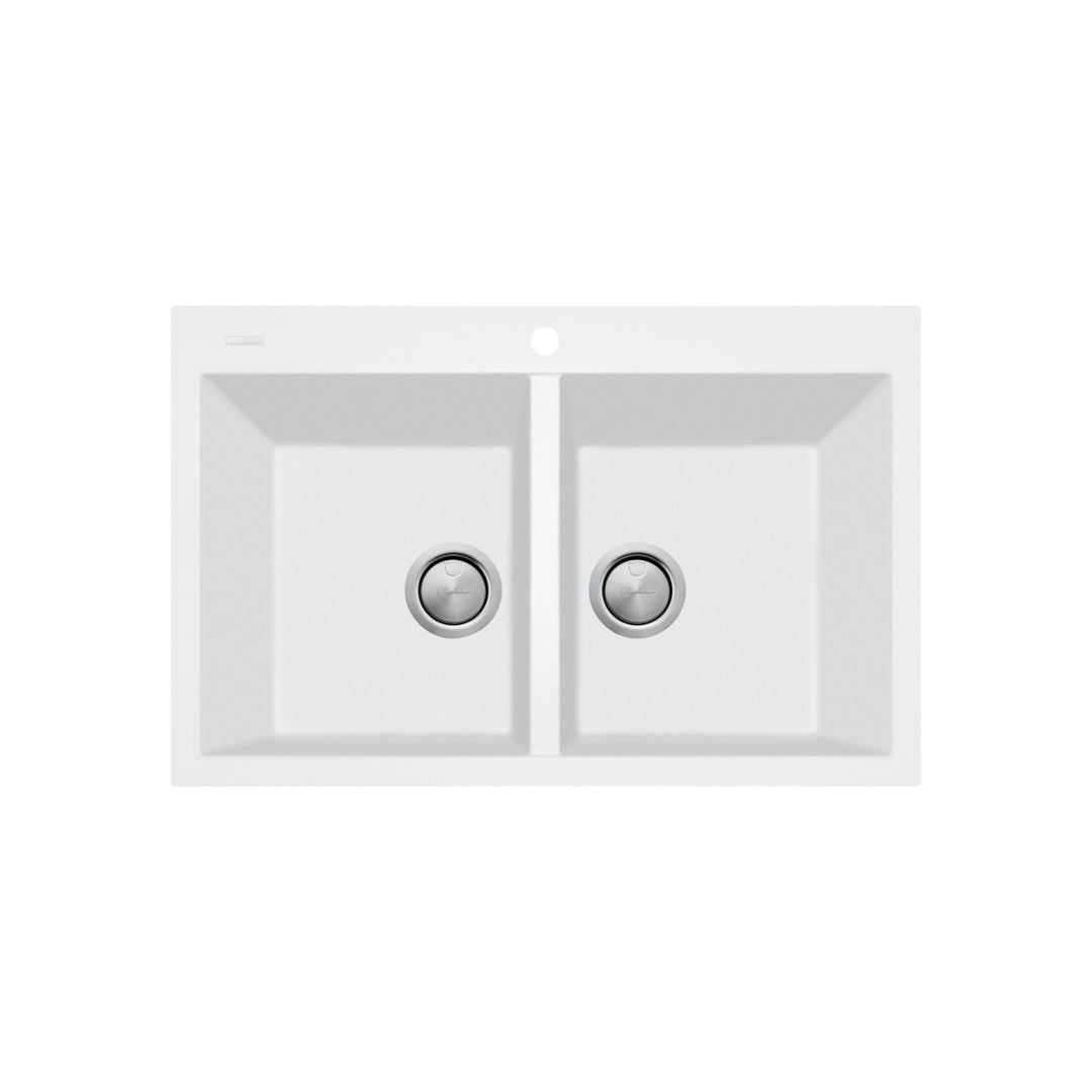 Oliveri Santorini Piccolo Double Bowl Sink
