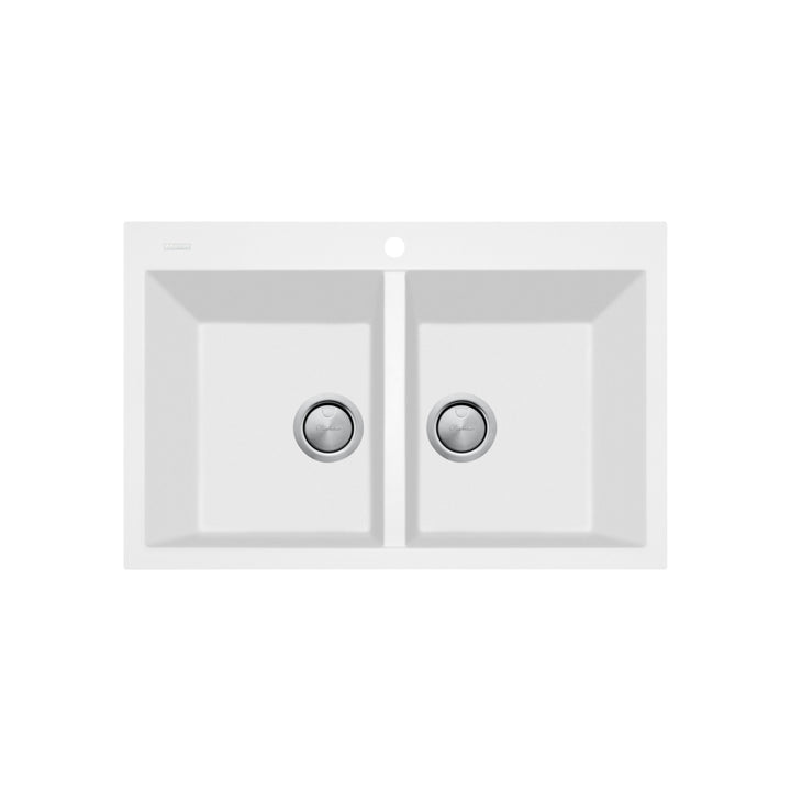 Oliveri Santorini Piccolo Double Bowl Sink