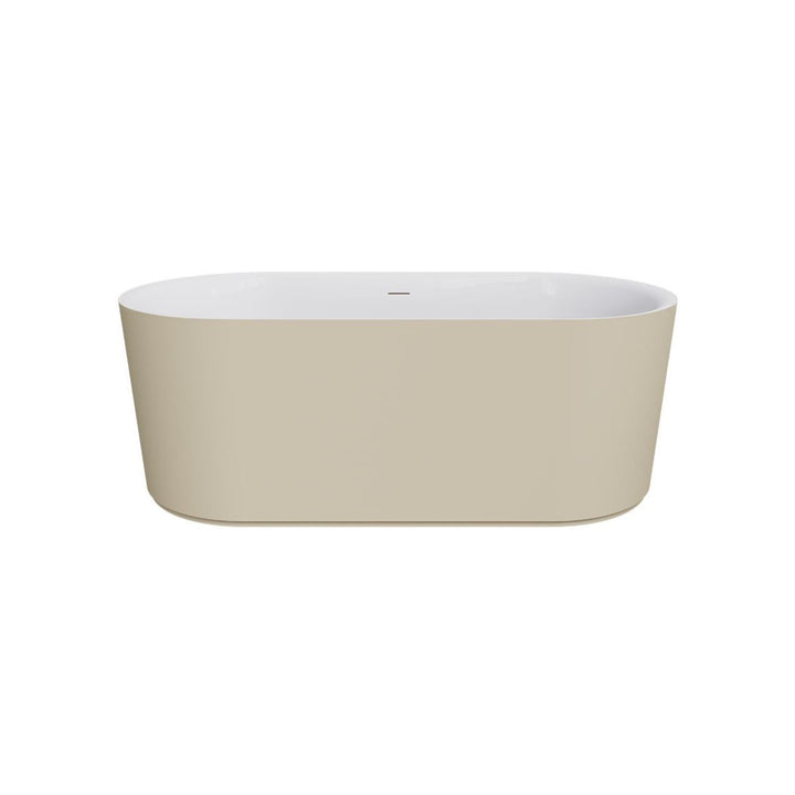 Fienza Empire Slim Solid Surface Freestanding Bath 1500mm