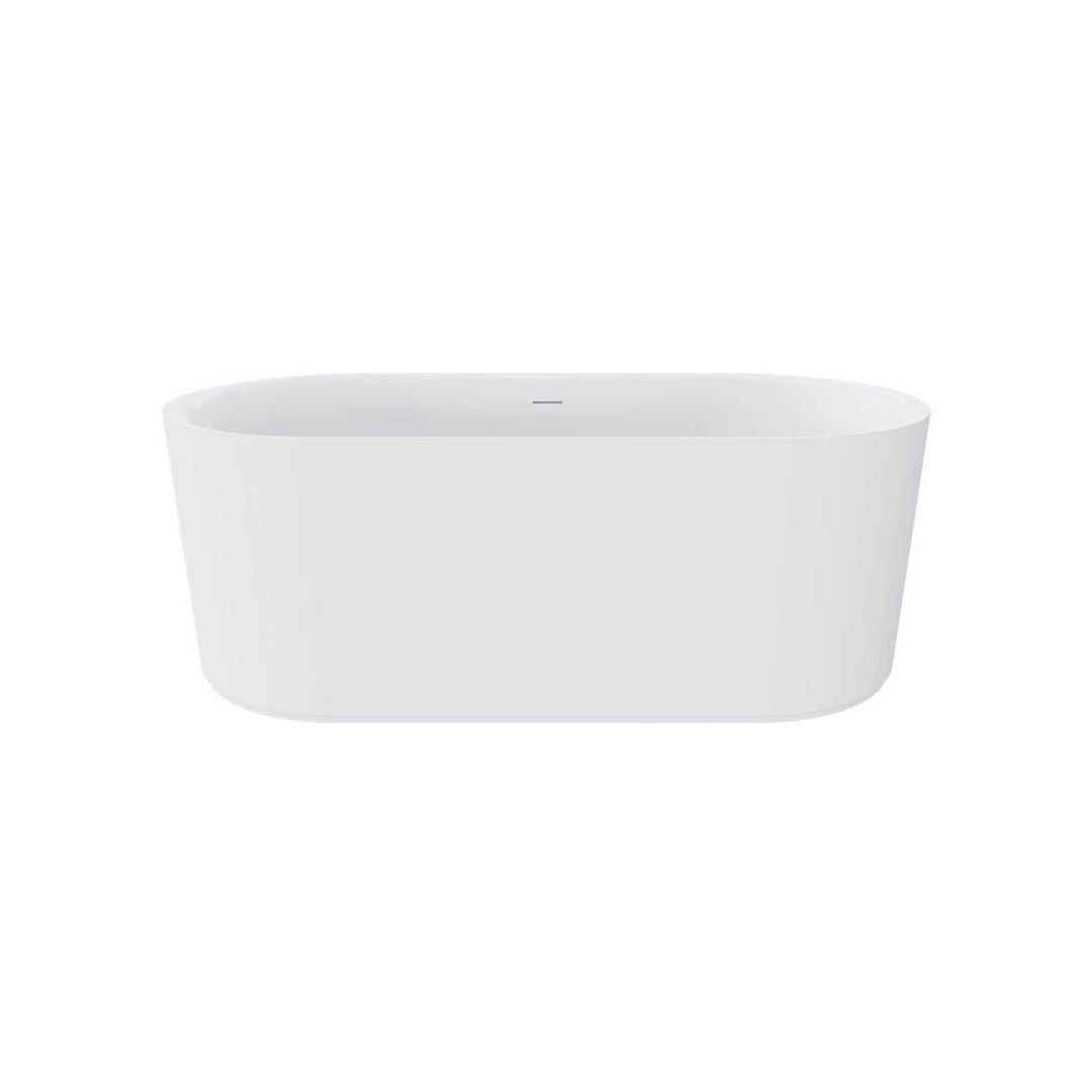 Fienza Empire Slim Solid Surface Freestanding Bath 1500mm