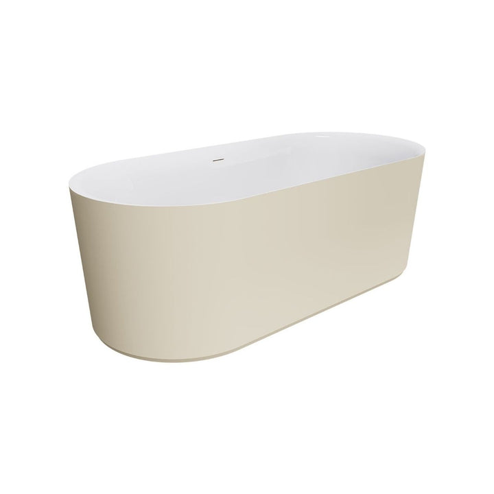 Fienza Empire Slim Solid Surface Freestanding Bath 1700mm