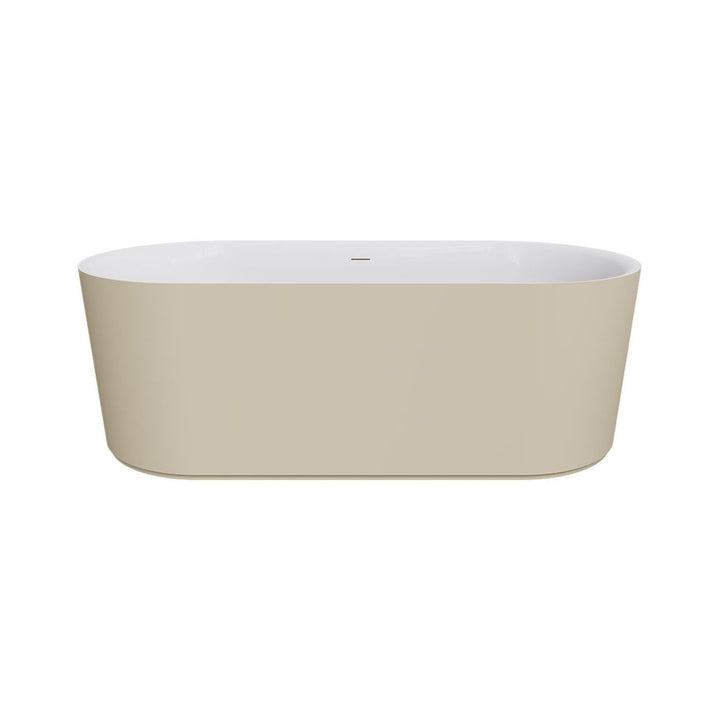 Fienza Empire Slim Solid Surface Freestanding Bath 1700mm