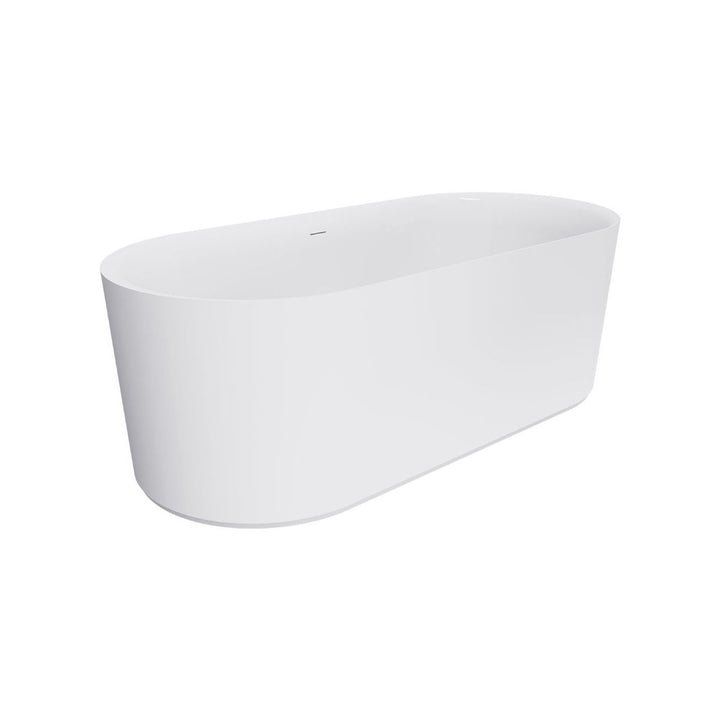 Fienza Empire Slim Solid Surface Freestanding Bath 1700mm