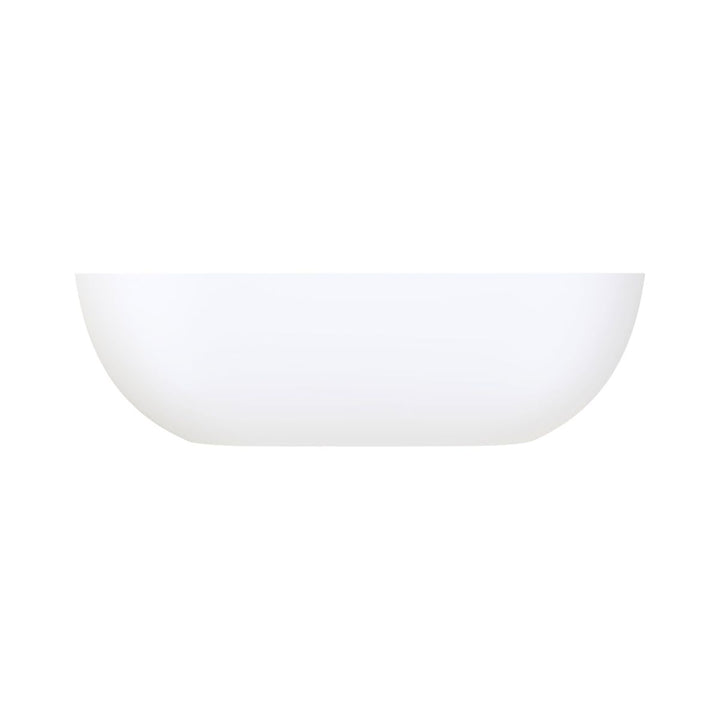 Fienza Nero Cast Stone Solid Surface Bath