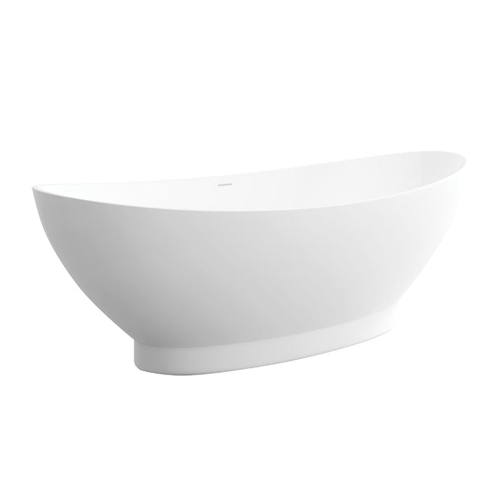 Fienza Antonia Matte White Stone Bath
