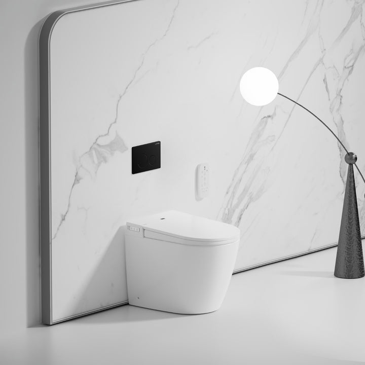 Lafeme Crawford Rimless Floor Standing Smart Toilet - Design 10