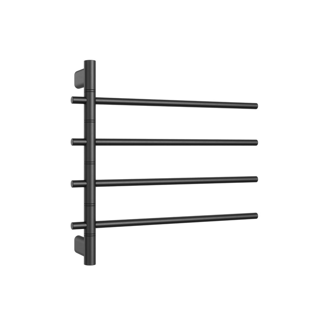 Thermorail Straight Round 4 Bar Swivel Heated Towel Ladder 595m x 540mm