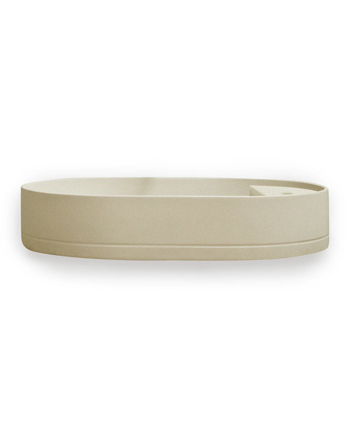 Nood Co. Shelf Oval Basin Wall Hung