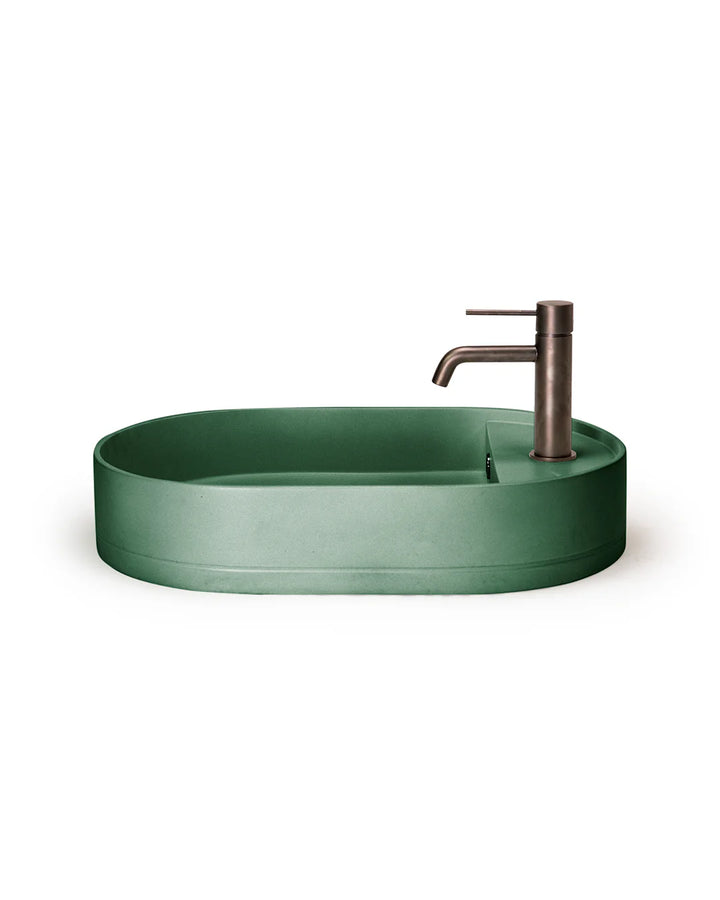 Nood Co. Shelf Oval Basin Wall Hung