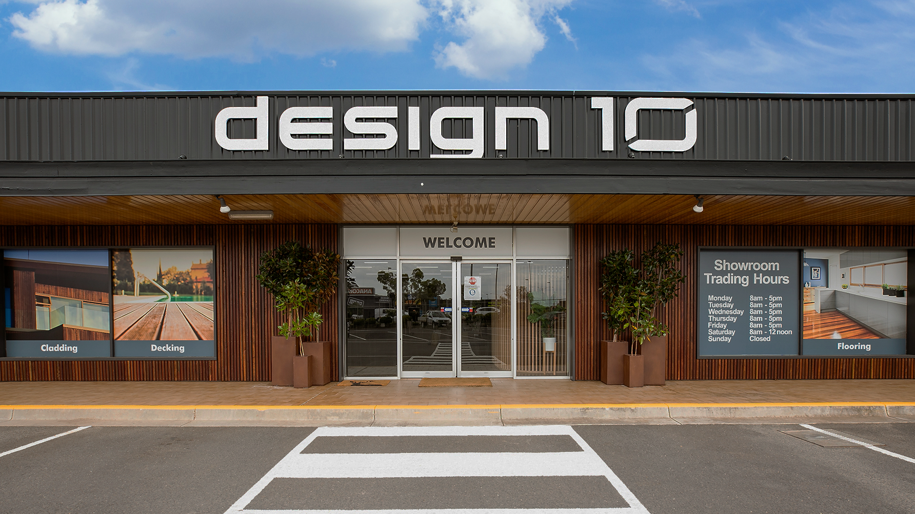 Design 10 Showroom Entrance in Geelong