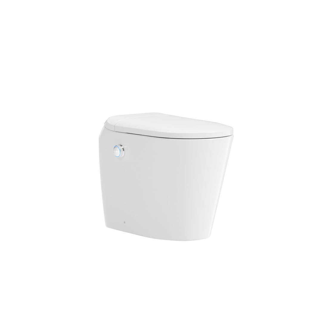Lafeme Autolux Extra Height Rimless Floor Standing Smart Toilet - Design 10
