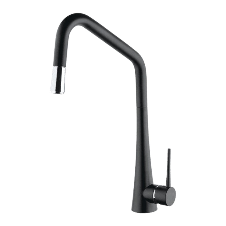 Abey Tink-D Pull Out Kitchen Sink Mixer Lead Free Matte Black