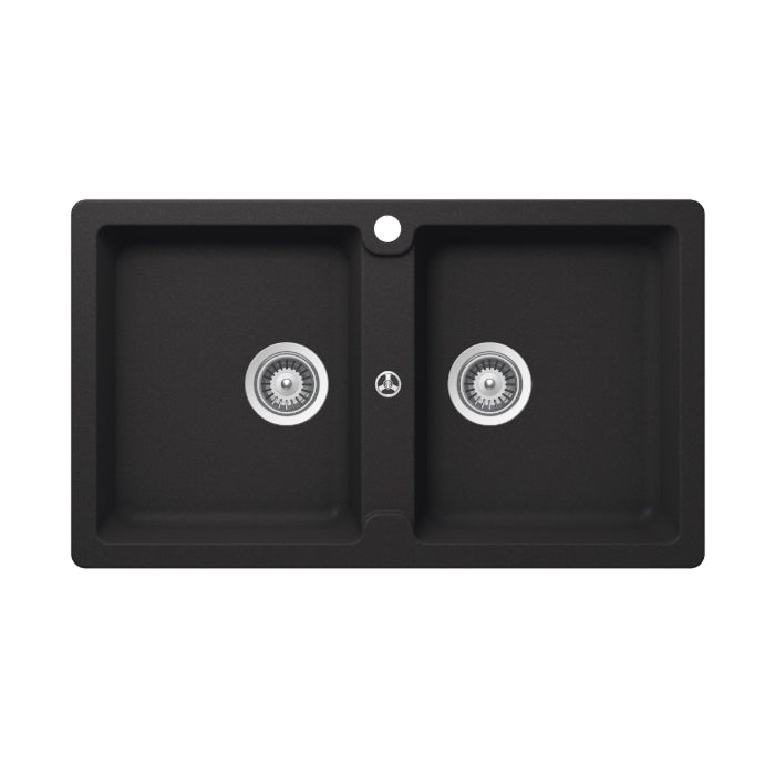 Schock Typos NTH Double Bowl Sink - 1 Tap Hole - Design 10