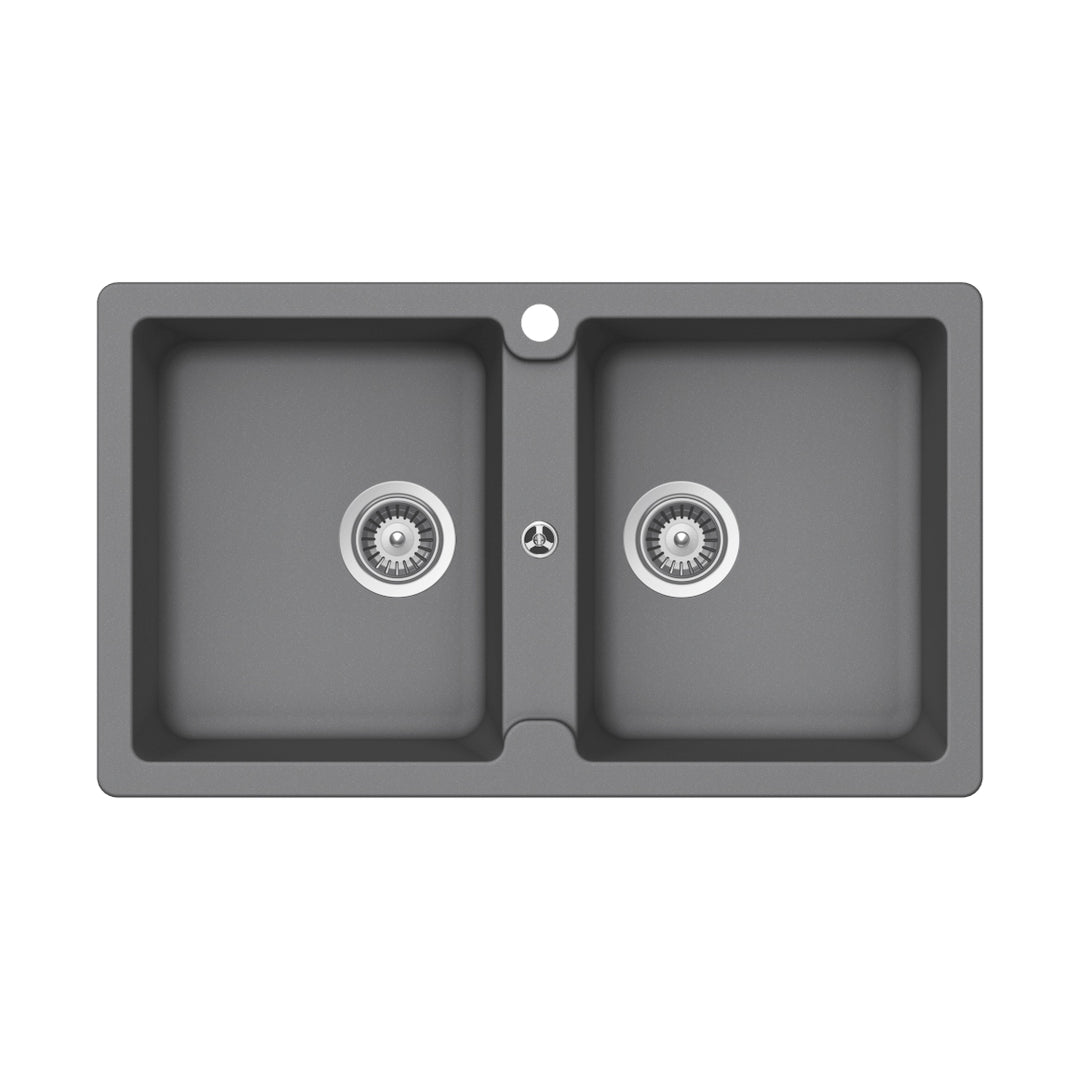 Schock Typos NTH Double Bowl Sink - 1 Tap Hole - Design 10