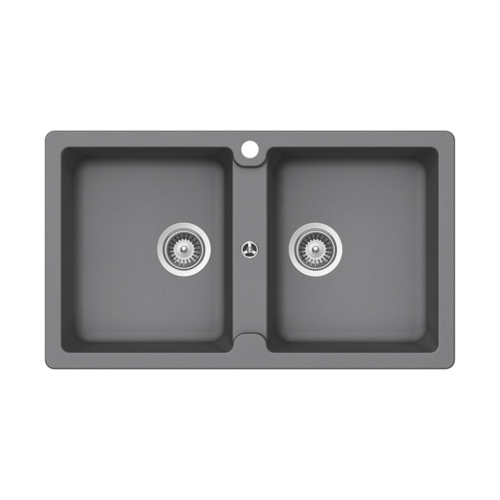 Schock Typos NTH Double Bowl Sink - 1 Tap Hole - Design 10