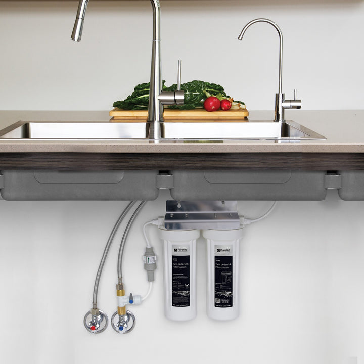Puretec TS100 Twin Undersink Water Filter Tap Kit