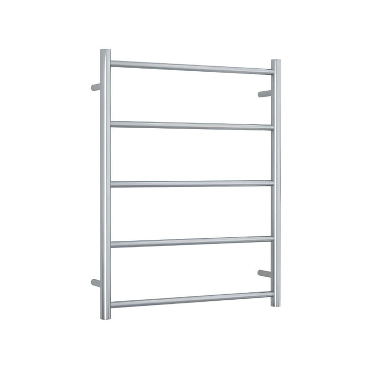 Thermorail Straight Round 5 Bar Unheated Towel Ladder 630mm x 800mm