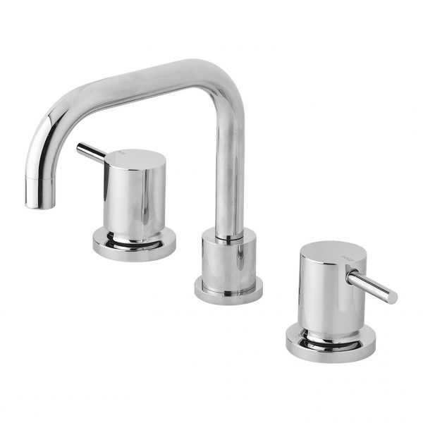Phoenix Vivid Pin Lever Basin Set Swivel Squareline Outlet – Lead Free - Design 10