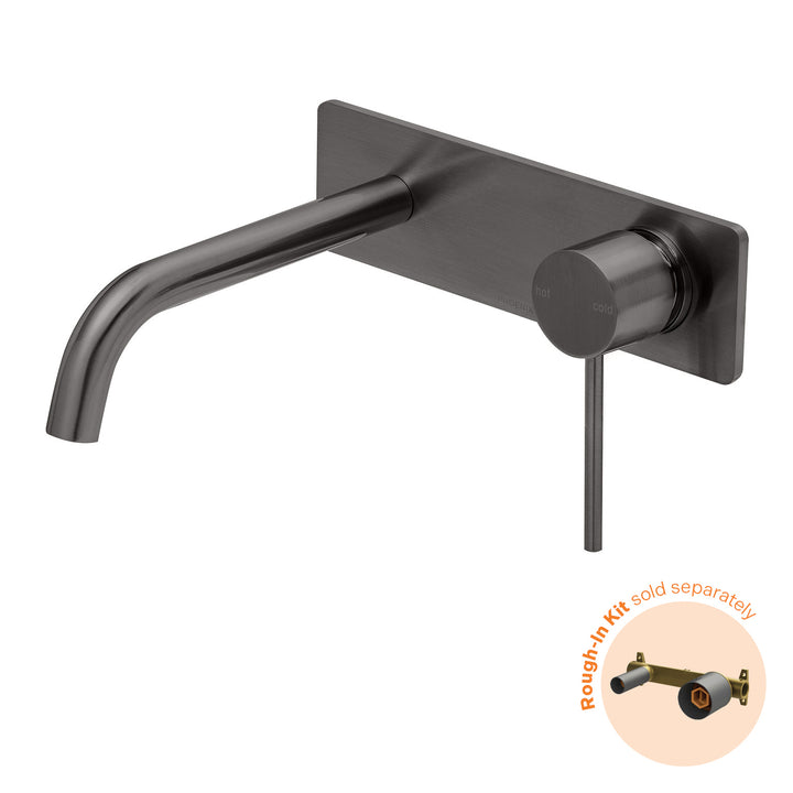 Phoenix Vivid Slimline SwitchMix Wall Basin / Bath Mixer Set 180mm (Fit-Off Kit Only) – Lead Free - Design 10