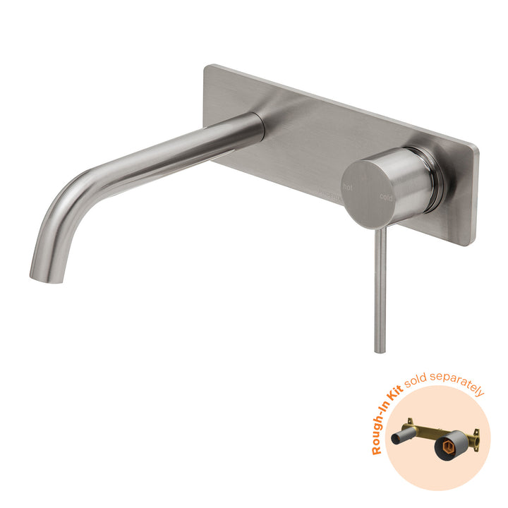 Phoenix Vivid Slimline SwitchMix Wall Basin / Bath Mixer Set 180mm (Fit-Off Kit Only) – Lead Free - Design 10