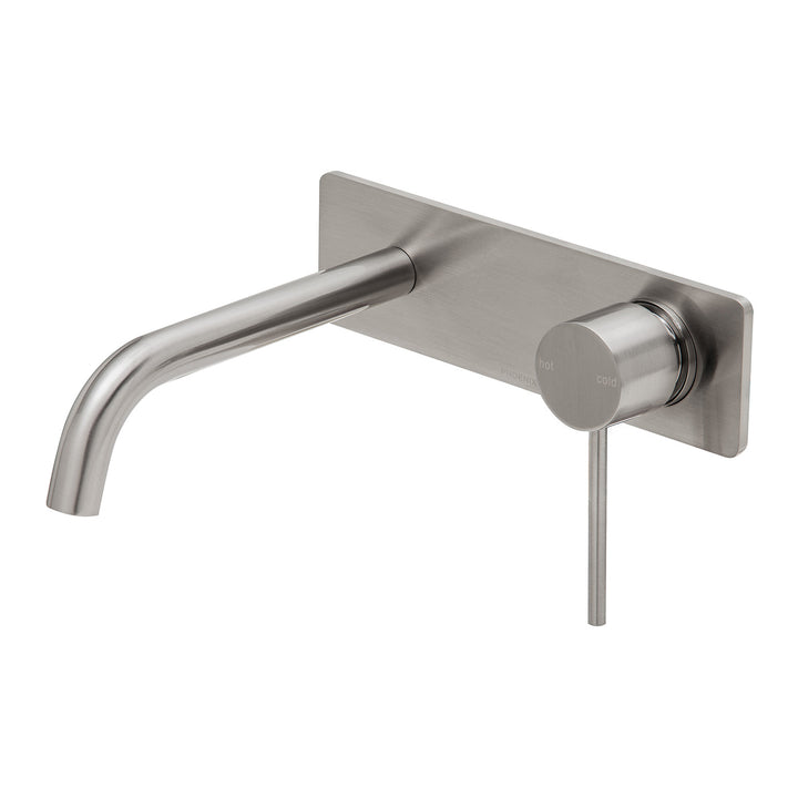 Phoenix Vivid Slimline SwitchMix Wall Basin / Bath Mixer Set 180mm (Complete Kit) – Lead Free - Design 10