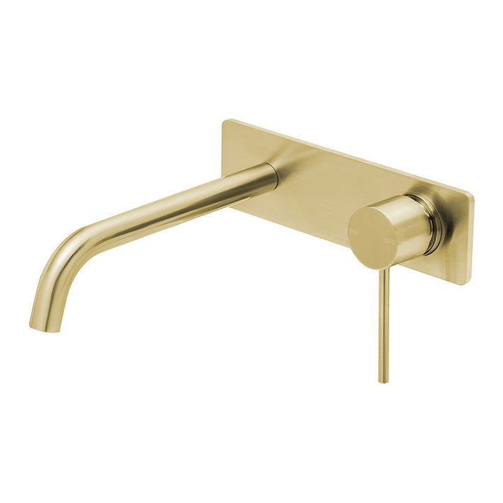 Phoenix Vivid Slimline SwitchMix Wall Basin / Bath Mixer Set 230mm (Complete Kit) – Lead Free - Design 10