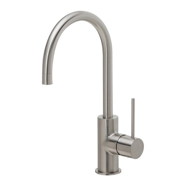 Phoenix Vivid Slimline 160mm Gooseneck Sink Mixer - Design 10