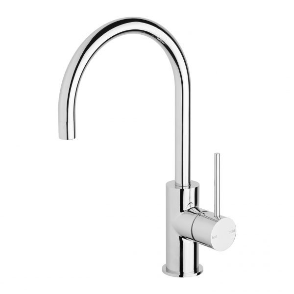 Phoenix Vivid Slimline 160mm Gooseneck Sink Mixer - Design 10
