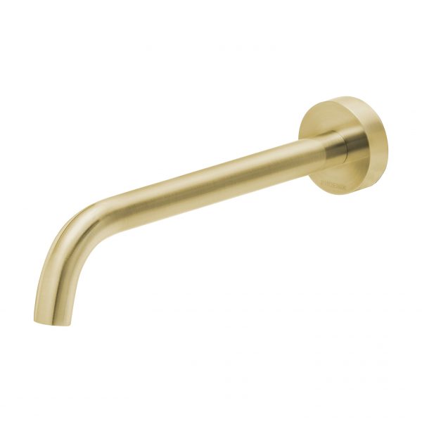 Phoenix Vivid Slimline Wall Bath Outlet 230mm Curved – Lead Free - Design 10