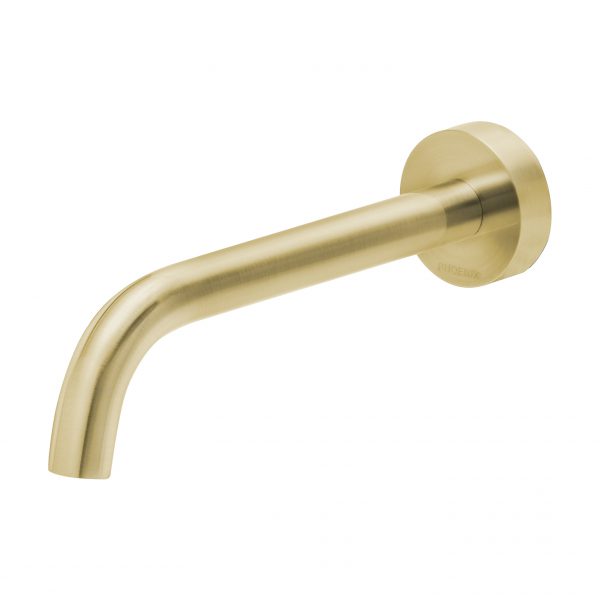 Phoenix Vivid Slimline Wall Basin Outlet 180mm Curved – Lead Free - Design 10