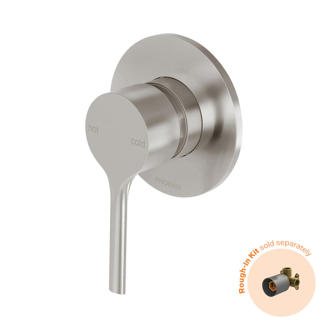 Phoenix Vivid Slimline Oval SwitchMix Shower / Wall Mixer (Fit-Off Kit Only) – Lead Free - Design 10