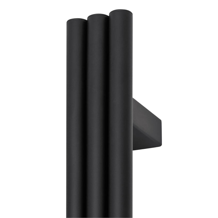 Thermorail 12V Round Vertical Triple Tube Heated Towel Rail 900mm