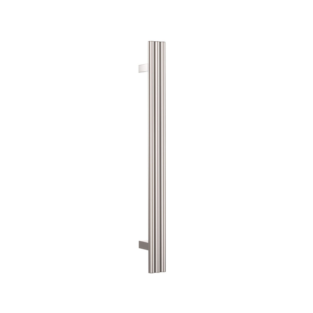 Thermorail 12V Round Vertical Triple Tube Heated Towel Rail 900mm