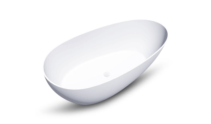 Kaskade Alice Freestanding Stone Bath 1700mm - Design 10