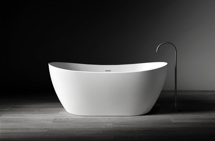Kaskade Diane Freestanding Oval Stone Bath 1625mm