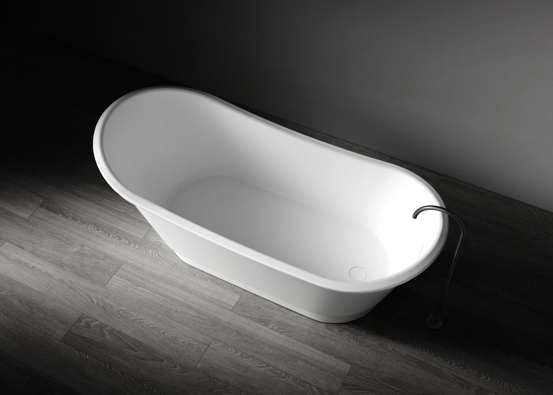 Kaskade Naomi Slipper Stone Bath 1700mm