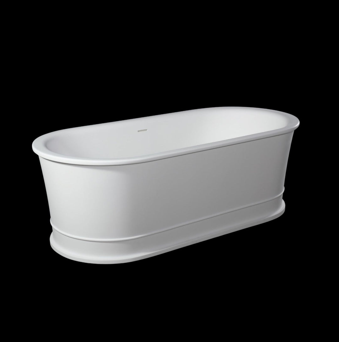 Kaskade Elif Freestanding Oval Stone Bath 1800mm
