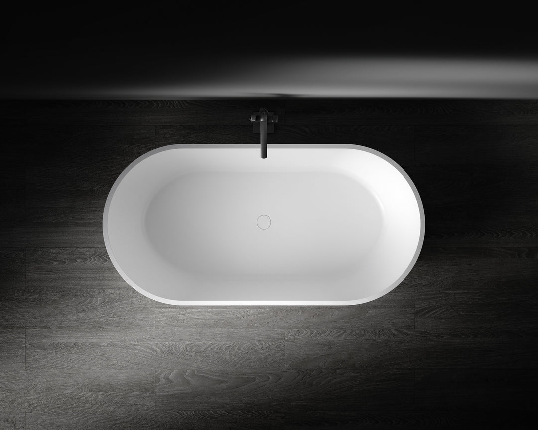 Kaskade Aveo MKII Freestanding Stone Bath 1780mm