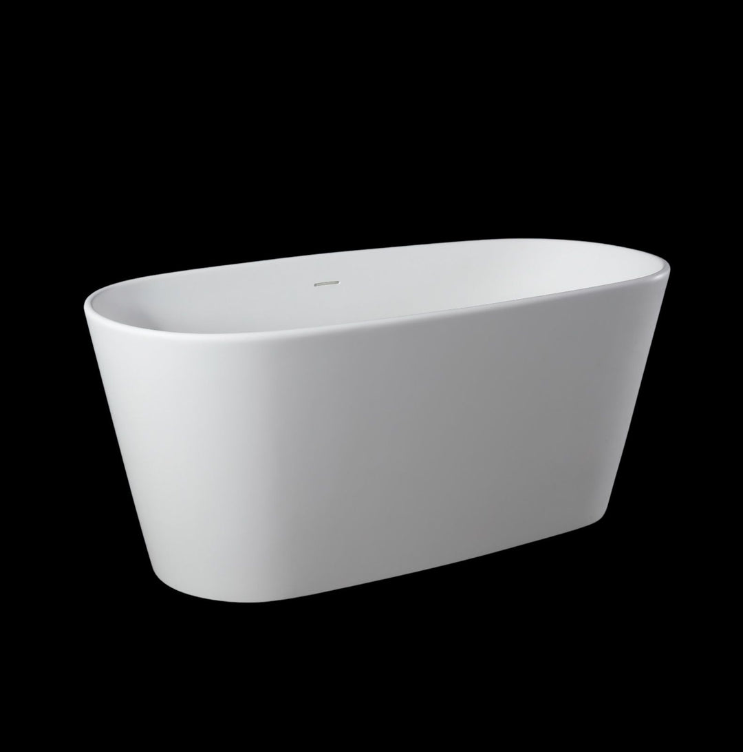 Kaskade Soaker Freestanding Stone Bath 1580mm