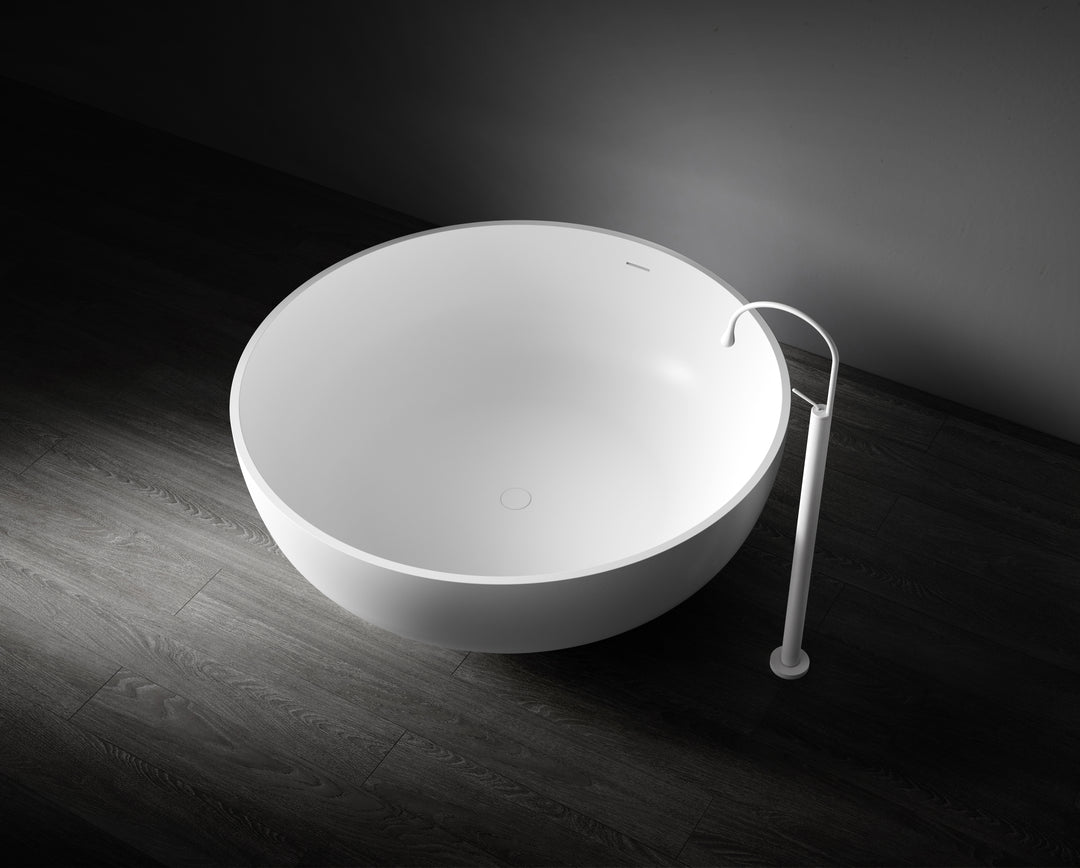 Kaskade Rafaella Round Freestanding Stone Bath 1500mm